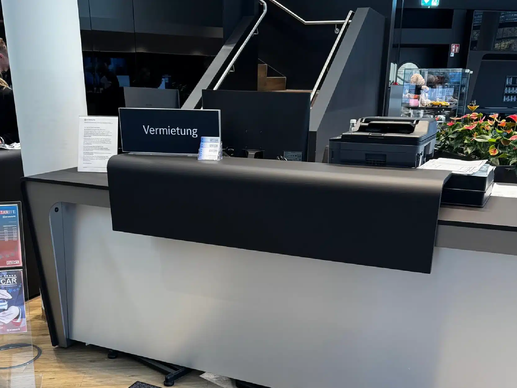 Counter CITY-CAR in der Richard Lehmann Strasse Leipzig